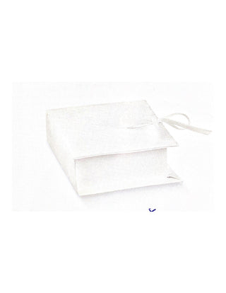 Scotton scatolina book matelassè bianco 7x6x3 10pz