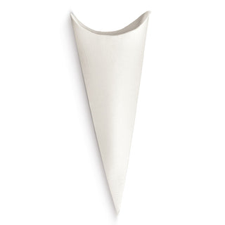 Cono busta fibra bianco 18978c 10 pz
