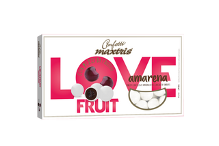 Maxtris - Love Fruit Ripieno Amarena Bianco - 1Kg