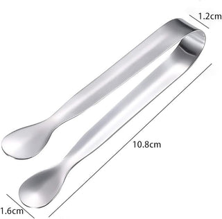 Silver confetti holder tweezers