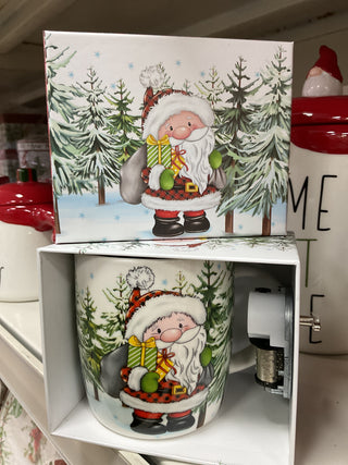 Babbomatto Carillon con tazza natalizia babbo natale