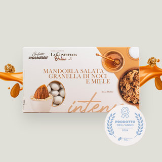 ESCLUSIVA Maxtris Mandorla Salata Granella di Noci e Miele 1kg