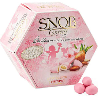 Crispo Lieto Evento - Snob Incartati Battesimo e Comunioni Rosa - 500g