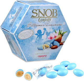 Crispo Lieto Evento - Snob Incartati Battesimo e Comunione Celeste - 500g