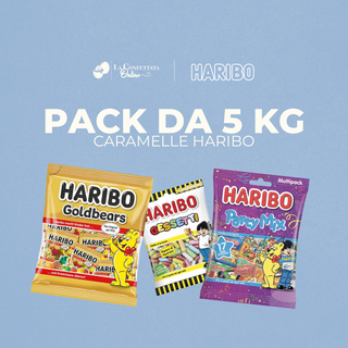 Caramelle Haribo - Kit da 5 Confezioni (Scegli il tipo)