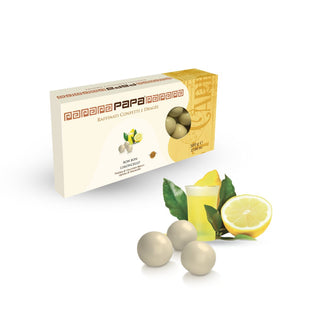 Papa - Dragee Cioccolato Bianco con Limoncello Liquido - 500g