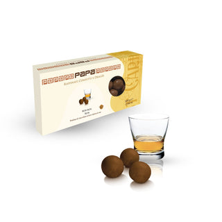 Papa - Dragee Cioccolato al Latte con Rhum Liquido - 500g
