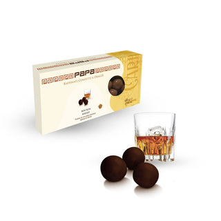 Papa - Dragee al Cioccolato Fondente con Whisky Liquido - 500g