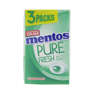 3PACK MENTOS PURE FRESH GREEN - 3PZ