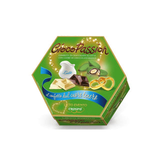 Crispo Lieto Evento - CiocoPassion incartati Fidanzamento Verde - 500g