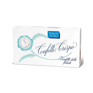 Crispo - Confetti Da Lancio Mandorla Classica Trinacria 36 Fine Bianchi - 1Kg