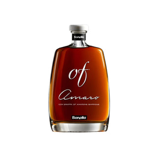 Liquore Amaro OF Bonollo 5cl con Grappa Amarone Barrique