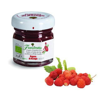 Rigoni - Mini Marmellata Asiago Fragole e Fragoline di Bosco Bio - 25gr