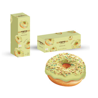 6pcs Green Papa Pistachio Donuts