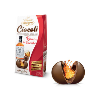 Crispo - Ciocolì Dragées al Rhum - 100g