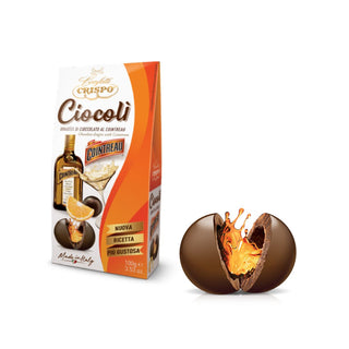Crispo - Ciocolì Dragées al Cointreau - 100g