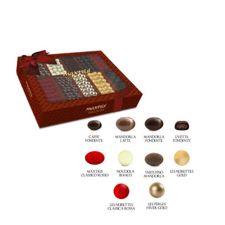 Maxtris Red Tasting Box 900gr with Ribbon