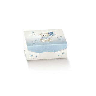 Scotton - Gift Baby Orso Celeste - 7x7x3 10pz