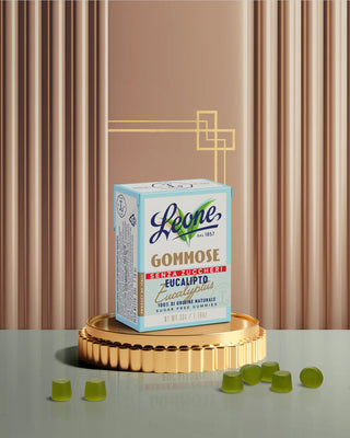 Leone - Scatoletta Gommose Eucalipto Senza Zuccheri 33 gr