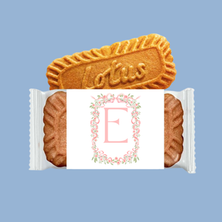 Biscotti Lotus di cortesia con iniziali! 6,5g (MINIMO 30PZ)