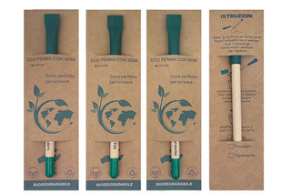Baratti Penna Eco-green con semi piantabili 1pz