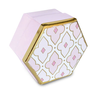 Spacco Box Esagonale Rosa Mosaiko - 6,5x6,5x4- 20 pezzi