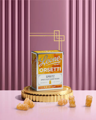 Pastiglie Leone - Scatoletta Orsetti Gommosi gusto Spritz - 25g