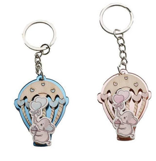 Porte-clés montgolfière 5 cm