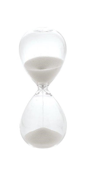 Clessidra Sabbia Bianca Diametro 4 cm Altezza 10cm