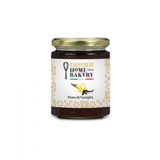 Babbi Vanilla Paste with seeds in a 300g jar.