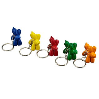 Porte-clés chien ballon coloré