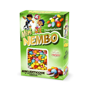Crispo - Nembo Mini Lenti Colorate Tipo Smarties - 1Kg