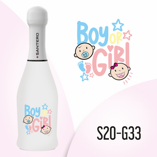 Brandgift - Mini Santero Boy or Girl - 20cl (MINIMO 12PZ)