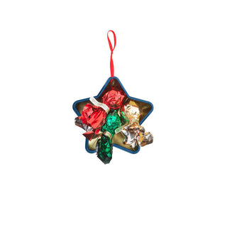 Venchi - Latta Regalo Stella di Natale Blu, Rossa e Verde - 37g (Scegli il Colore)