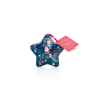 Venchi - Latta Regalo Stella di Natale Blu, Rossa e Verde - 37g (Scegli il Colore)