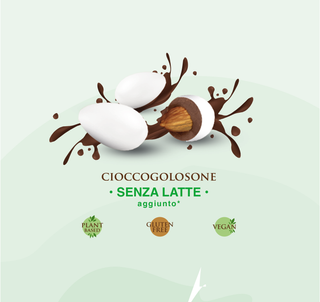 Papa - Cioccogolosone Bianco al Cioccolato SENZA LATTE aggiunto - 500g