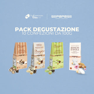Degustazione Papa - Kit 10 confezioni da 100g a tua scelta (scegli i gusti)