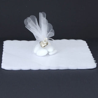 Veli di Fata Quadrato Bianco 50 pz