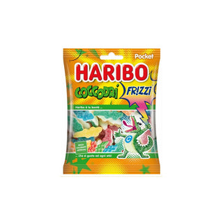 Haribo Coccodrilli Frizzanti Colorati 90gr