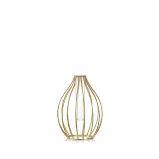 Vaso Sakai H 20 D. 15 Metal Gold