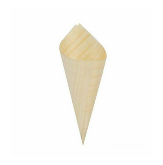Cône en bois écologique 50 pcs