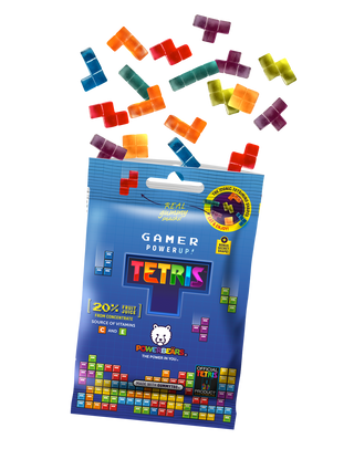 Caramelle Gommose Tetris Gamer Powerup 50gr
