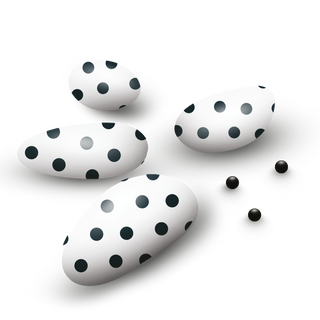 Papa - Confetti Pois Nero - 500g