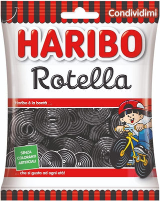 Haribo Rotelle Licorice 100gr