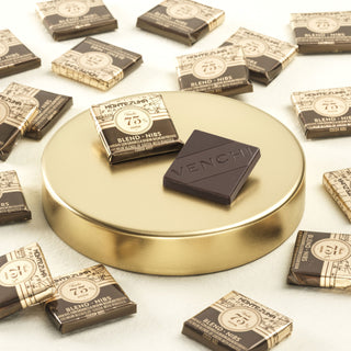 Venchi Chocolate Granblend Nibs 75% 6gr