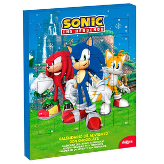 Calendario Dell'avvento Natalizio Sonic 50g