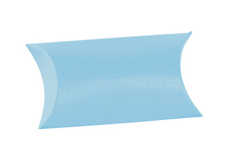 Scotton - Tubo Portaconfetti in Fibra Azzurra 10pz - 6,5x4,5