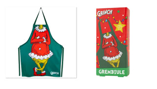 1pz Grembiule Natalizio Ufficiale del Grinch