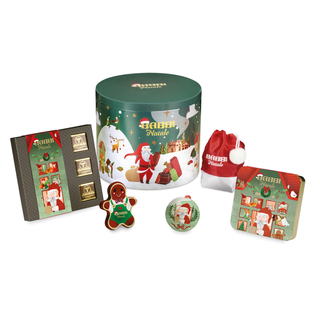 Babbi - Cilindro Dolce Natale con assortimento di Specialità Wafer di Natale
