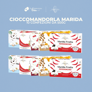 Kit Confettata Orefice - Kit da 10 confezioni da 500g (SCEGLI IL GUSTO)